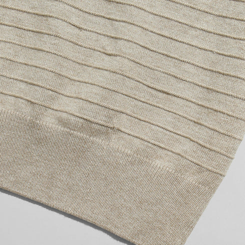 Latte D - Round Striped Pullover - Khotwh